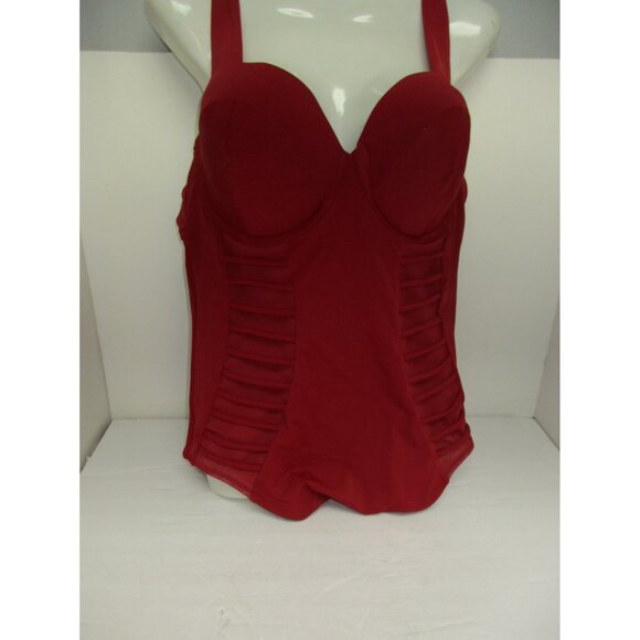 Adore Me Other - Adore Me Women' Style# SW 07892 One Piece Contour Swimsuit Red Size 38DD New